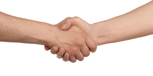 Partnerskab - Hånd i hånd